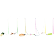 Flamingo Fishing-Rod Іграшка для котів вудочка-дражнилка, в асортименті