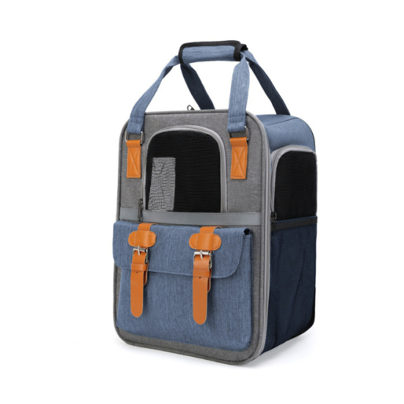 PAW COUTURE сумка-переноска для домашніх тварин, 32 x 22 x 42 см, синя