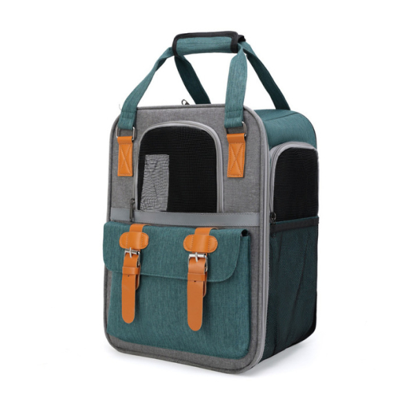 PAW COUTURE сумка-переноска для домашніх тварин, 32 x 22 x 42 см, зелена