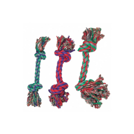 Flamingo Cotton Knot Mini Іграшка для собак мотузка, 14 см