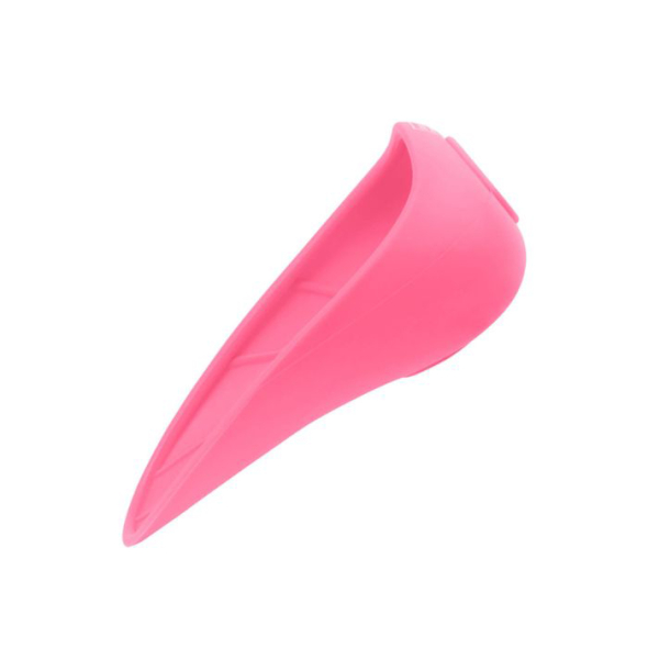 WAUDOG Silicone Поїлка-насадка на пляшку для котів і собак, рожева - 1