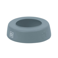 WAUDOG Silicone Миска-непроливайка для котів і собак сіра, 750 мл