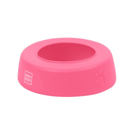 WAUDOG Silicone Миска-непроливайка для котів і собак рожева, 750 мл