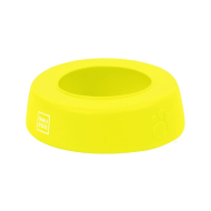 WAUDOG Silicone Миска-непроливайка для котів і собак жовта, 750 мл
