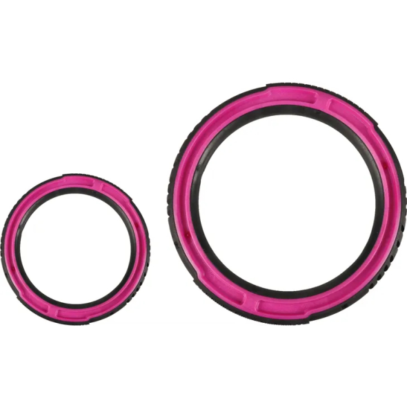 Flamingo Foam Livia Ring Іграшка для собак кільце рожеве, розмір M, 15 см