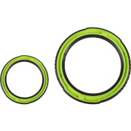 Flamingo Foam Livia Ring Іграшка для собак кільце зелене, розмір M, 15 см