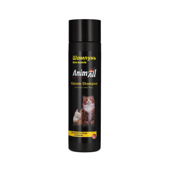 AnimAll Katzen Shampoo Шампунь для котів та кошенят всіх порід, 250 мл