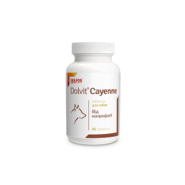 Dolfos Dolvit Cayenne (Долвіт Каєн) Дієтична добавка при копрофагії для собак 90 таблеток