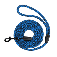 Barksi Active Повідець для cобак з альпіністського шнура чорно-синій, розмір М