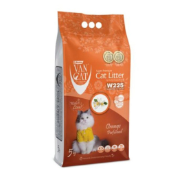 VanCat Orange Бентонітовий наповнювач, з ароматом квітучого апельсина 5 кг (6 л)