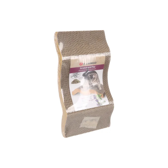 Flamingo Кігтеточка з картону Mawimbi Wave - 1