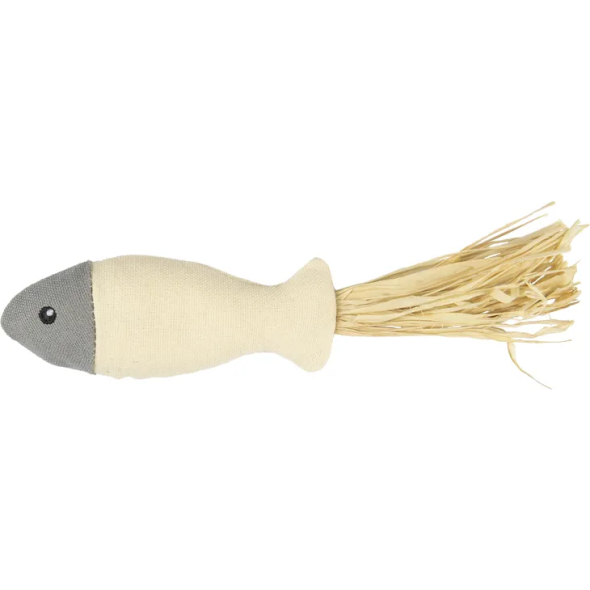 Flamingo Natural Fun Fish М'яка іграшка для котів рибка з котячою м'ятою, 20 см