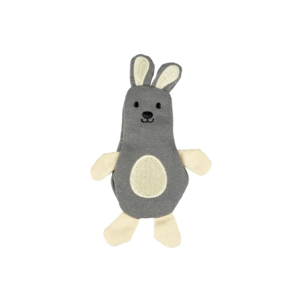 Flamingo Natural Fun Rabbit М'яка іграшка для котів кролик з котячою м'ятою, 14 см