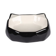 Flamingo Cat Kubo Керамічна миска для котів чорна, 180 мл