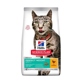 Hill's Science Plan Adult Perfect Weight Сухий корм для підтримання оптимальної ваги дорослих котів з куркою 1,5 кг