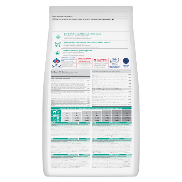 Hill’s Science Plan Adult Perfect Weight Small&amp;Mini Сухий корм для підтримки ваги дорослих малих та мінатюрних собак з куркою 1,5 кг - 2