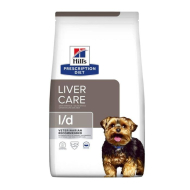 Hill's Prescription Diet l/d Liver Care Сухий лікувальний корм для собак з куркою із захворюваннями печінки, ліпідозом, гепатоенцефалопатіею 1,5 кг