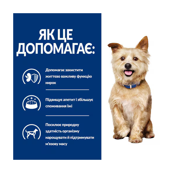 Hill's Prescription Diet k/d Kidney Care Сухий лікувальний корм для собак із захворюваннями нирок 1,5 кг - 3