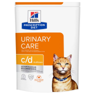 Hill's Prescription Diet c/d Multicare Urinary Care Сухий лікувальний корм з куркою для котів при сечокам'яній хворобі 400 г