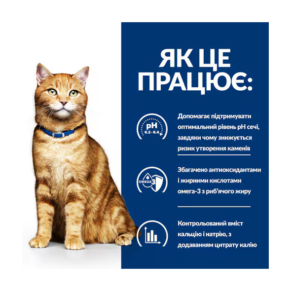 Hill's Prescription Diet c/d Multicare Urinary Care Сухий лікувальний корм з куркою для котів при сечокам'яній хворобі 3 кг - 4