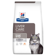 Hill's Prescription Diet l/d Liver Care Сухий лікувальний корм з куркою для котів при захворюваннях печінки 1,5 кг