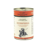 Hubertus Gold Вологий корм для цуценят яловичина з яблуком, пастернаком  та лляною олією, 400 г