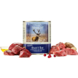 Hubertus Gold Hirsch &amp; Rind Вологий корм для собак оленина та яловичина з топінамбуром і червоними ягодами, 800 г