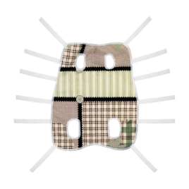 Collar Послеоперационная попона №1 цветная, L: 39, G: 30-45 см