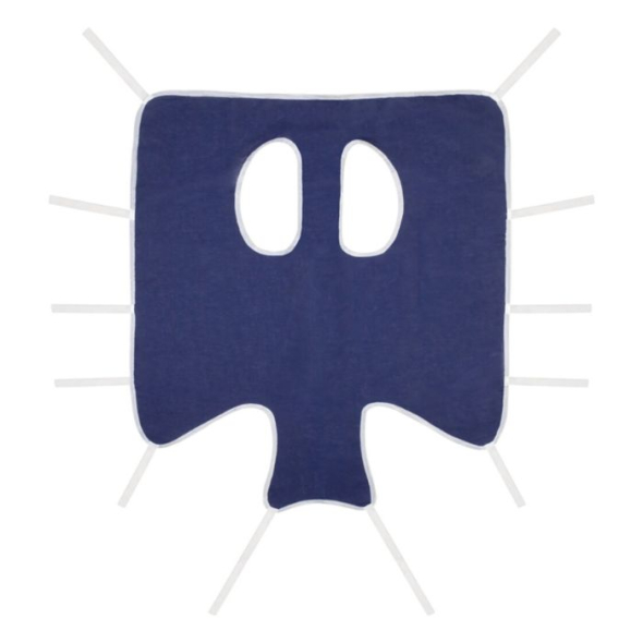 Collar Післяопераційна попона №6 синя, L: 95, G: 87-102 см