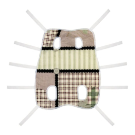 Collar Післяопераційна попона №0,5 кольорова, L: 35, G: 29-44 см