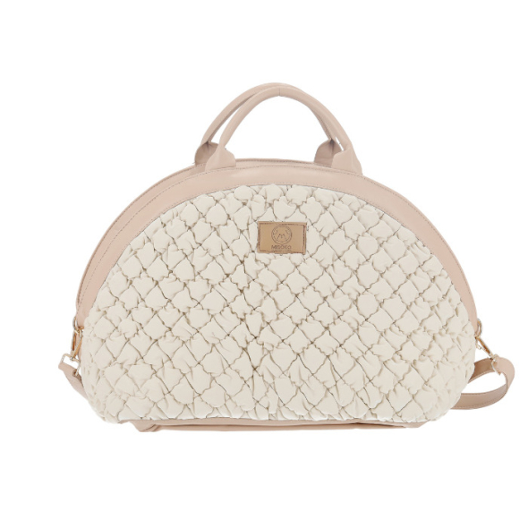 MISOKO Дорожня сумка для домашніх тварин, 40 x 22 x 35 см, світло-коричнева