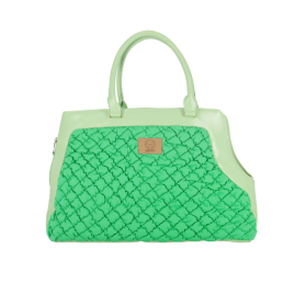 MISOKO Дорожня сумка для домашніх тварин, 51 x 18 x 34.5 см, зелена