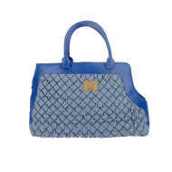 MISOKO Дорожня сумка для домашніх тварин, 51 x 18 x 34.5 см, темно-синя