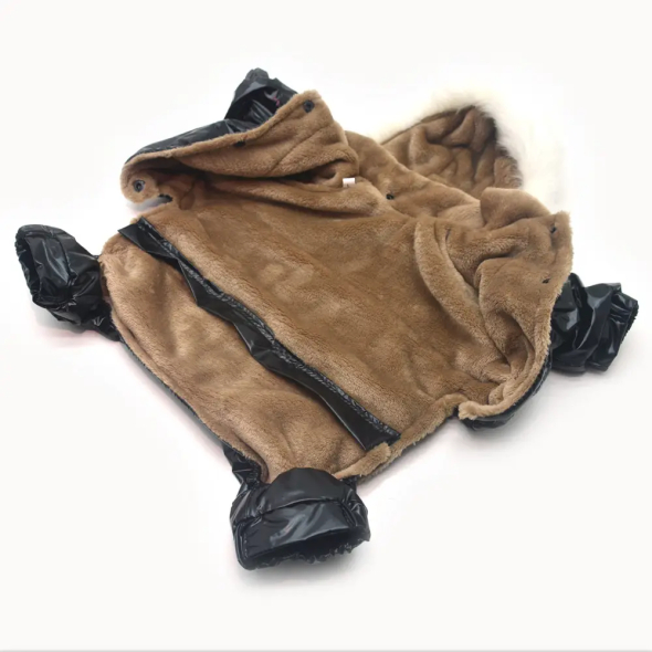 Matys костюм для собак Бруно №1, чорний, розмір 29 х 46 см - 1