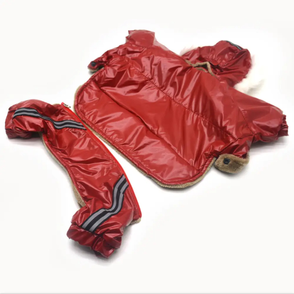 Matys костюм для собак Бруно, червоний, 21 х 27 см (Міні) - 2