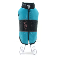 Matys жилет для собак Талісман №1, бірюзовий і чорний, розмір 34 х 46 см (Йорк 2)