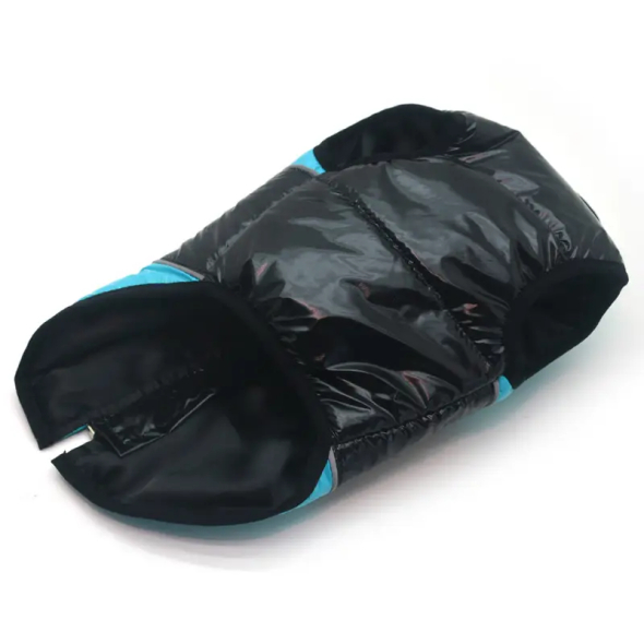 Matys жилет для собак Талісман №1, бірюзовий і чорний, розмір 34 х 46 см (Йорк 2) - 5