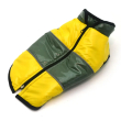 Matys жилет для собак Талісман, жовтий і оливковий, розмір 28 х 40 см (Йорк 1) - 4