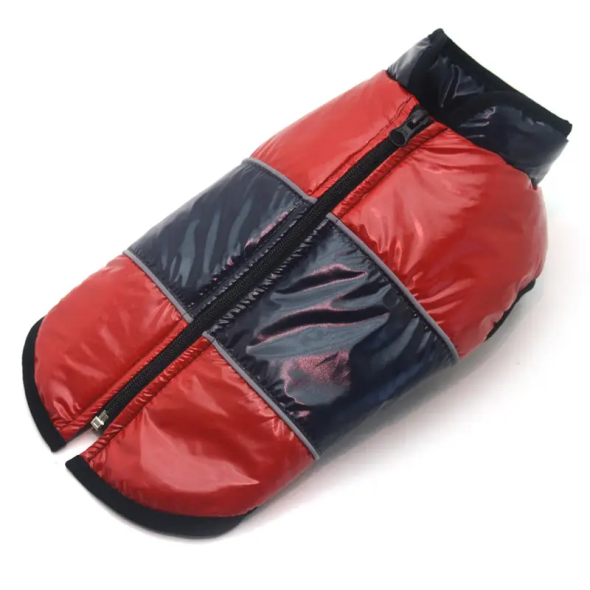 Matys жилет для собак Талісман, червоний і синій, розмір 28 х 40 см (Йорк 1) - 4