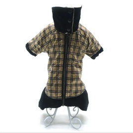 Matys комбінезон для собак Фелікс, бежевий, розмір 28 х 40 см (Йорк 1)