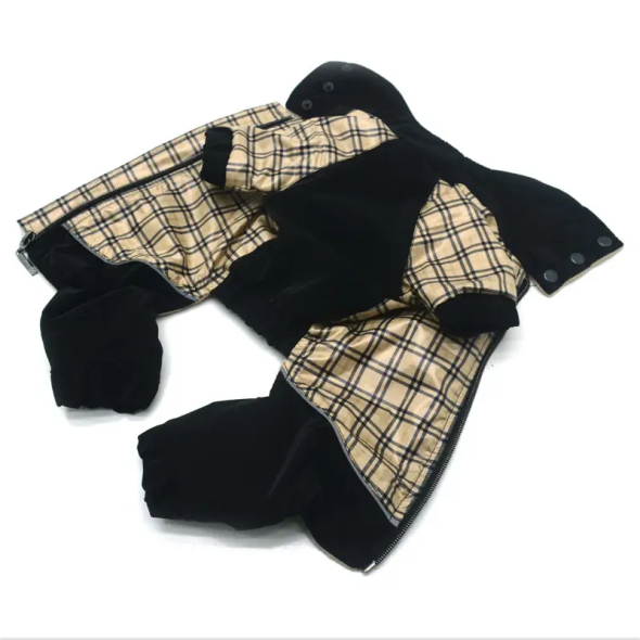 Matys комбінезон для собак Фелікс, бежевий, розмір 28 х 40 см (Йорк 1) - 2