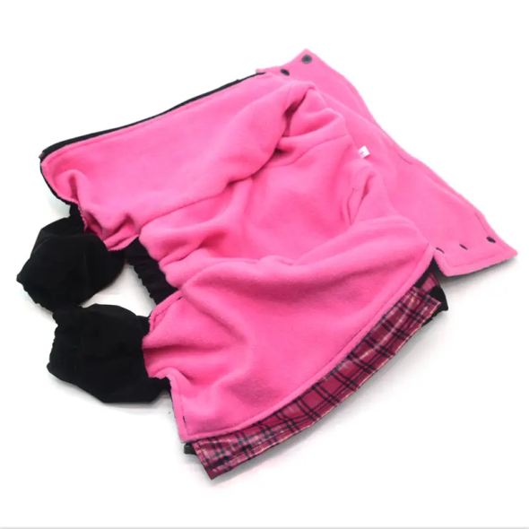 Matys комбінезон для собак Фелікс №0, малиновий, розмір 25 х 40 см - 1