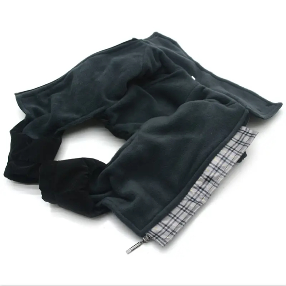 Matys комбінезон для собак Фелікс, сірий, розмір 47 х 56 см (№1 Такса) - 2