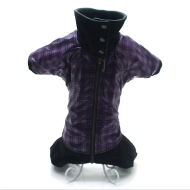 Matys комбінезон для собак Фелікс №1, бузковий, розмір 29 х 46 см