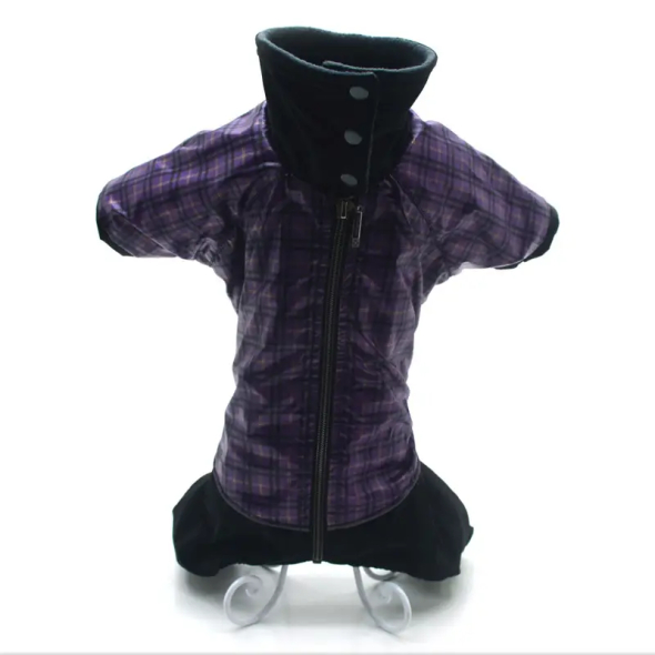 Matys комбінезон для собак Фелікс №1, бузковий, розмір 29 х 46 см