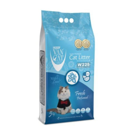 VanCat Fresh Бентонитовый наполнитель, с ароматом свежести 5 кг (6 л)