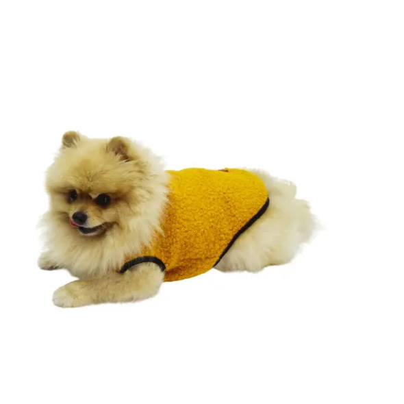 Matys жилет для собак Тайфун, гірчичний, розмір 34 х 46 см (Йорк 2) - 1