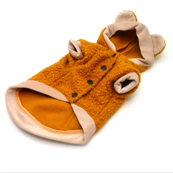 Matys толстовка для собак Фін №1, гірчична, розмір 29 х 46 см