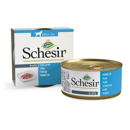 Schesir Tuna Вологий корм для собак тунець в желе, 150 г