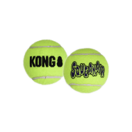 KONG SqueakAir Ball іграшка для собак, тенісний м’ячик, розмір М, 3 шт.